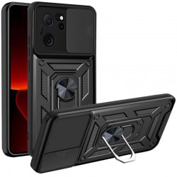 Чохол Ummi Camshield Serge Ring для Xiaomi 13T / 13T Pro  Чорний - 00000080777_7