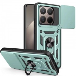Чохол Ummi Camshield Serge Ring для Xiaomi 15T  Зелений / Green - 00000085071_2