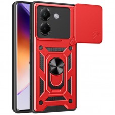 Чохол Ummi Camshield Serge Ring для Xiaomi Poco M7 Pro 5G  Червоний - 00000080725_4