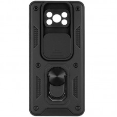 Чохол Ummi Camshield Serge Ring для Xiaomi Poco X3 NFC / Poco X3 Pro  Чорний - 00000080792_7