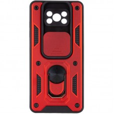 Чохол Ummi Camshield Serge Ring для Xiaomi Poco X3 NFC / Poco X3 Pro  Червоний - 00000080792_4