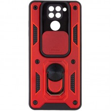 Чохол Ummi Camshield Serge Ring для Xiaomi Redmi Note 9 / Redmi 10X  Червоний - 00000080737_4