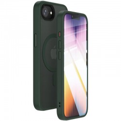 Чохол Ummi Colorful with MagSafe для Apple iPhone 16e (6.1")  Зелений / Dark Green - 00000082703_2