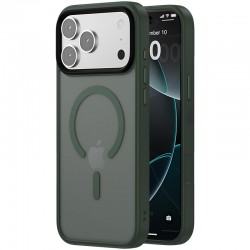 Чохол Ummi Colorful with MagSafe для Apple iPhone 17 Pro Max (6.9")  Зелений / Dark Green - 00000082686_1