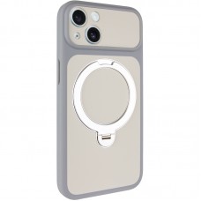 Чохол Ummi Full Camera with MagSafe HQ Ring для Apple iPhone 13 (6.1")  Grey - 00000086663_4