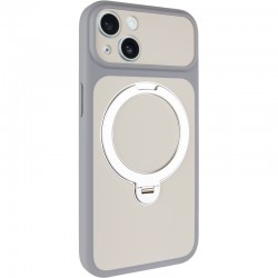 Чохол Ummi Full Camera with MagSafe HQ Ring для Apple iPhone 13 (6.1")  Grey - 00000086663_4