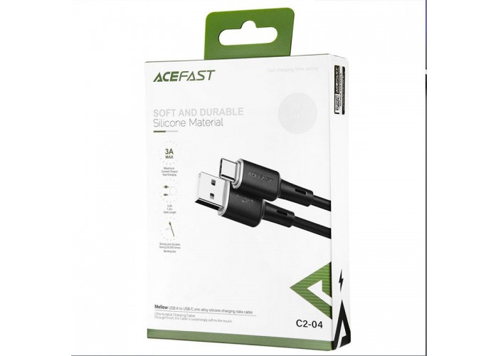 Дата кабель Acefast C2-04 USB to Type-C 3A (1.2m)