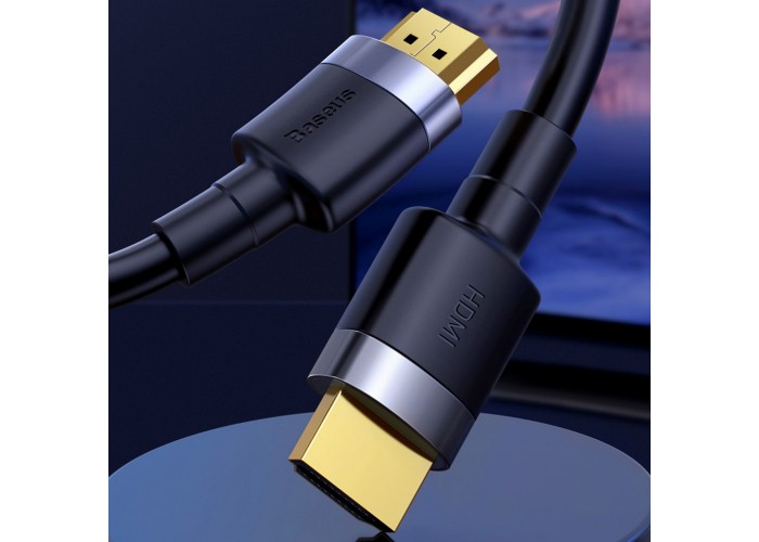Дата кабель Baseus HDMI Cafule Series 4KHDMI Male To 4KHDMI Male (1m) (CADKLF-E)