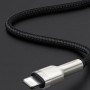 Дата кабель Baseus Cafule Metal USB to Lightning 2.4A (2m) (CALJK-B0)