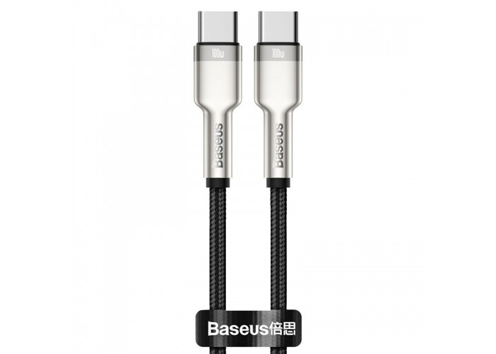 Дата кабель Baseus Cafule Series Metal Type-C to Type-C 100W (2m) (CATJK-D)