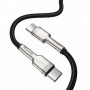 Дата кабель Baseus Cafule Series Metal Type-C to Type-C 100W (2m) (CATJK-D)