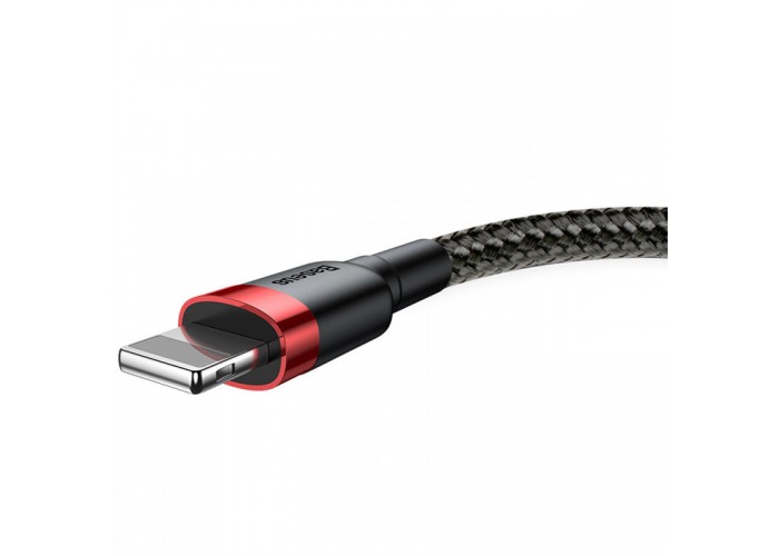 Дата кабель Baseus Cafule USB to Lightning 2.4A (1m) (CALKLF-B)