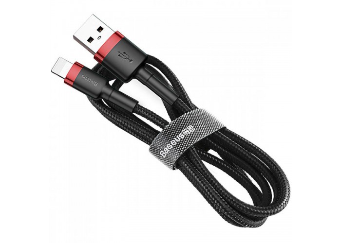 Дата кабель Baseus Cafule USB to Lightning 2.4A (1m) (CALKLF-B)