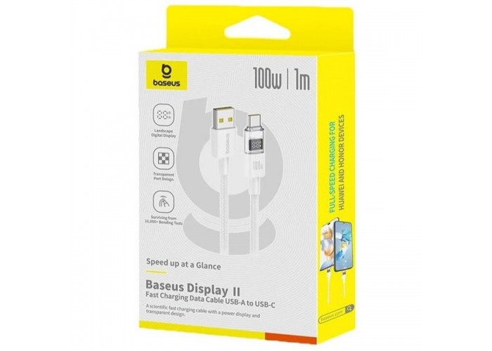 Дата кабель Baseus Display 2 USB to Type-C 100W (1m) (P10382701)