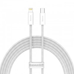 Дата кабель Baseus Dynamic Series Type-C to Lightning 20W (2m) (CALD0001)  White - 00000072617_2