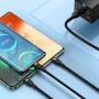 Дата кабель Baseus Flash Series 2 USB to MicroUSB-Lightning-Type-C 100W (1.2m) (CASS03000)