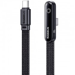Дата кабель Baseus MVP 3 Type-C to Type-C 100W (1m) (P10382500121)  Cosmic Black - 00000087571_1