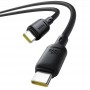 Дата кабель Baseus Silky Series OS Fast Charging Type-C to Type-C 100W (1m) (P10377704)