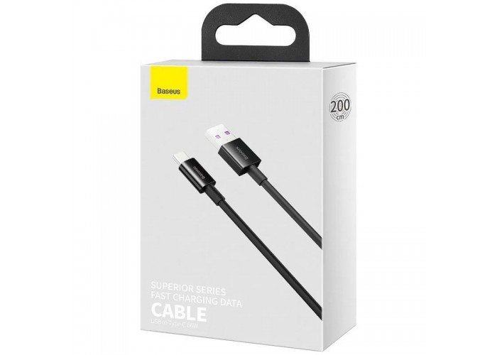 Дата кабель Baseus Superior Series USB to Type-C 100W (2m) (P103201)