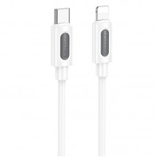 Дата кабель Borofone BX114 Structure Type-C to Lightning 27W (1m)  White - 00000081954_2