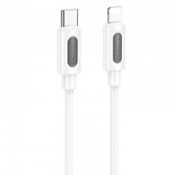 Дата кабель Borofone BX114 Structure Type-C to Lightning 27W (1m)  White - 00000081954_2