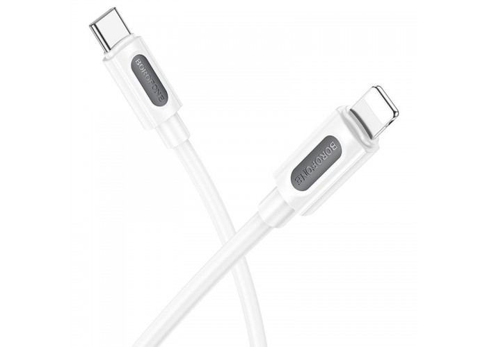Дата кабель Borofone BX114 Structure Type-C to Lightning 27W (1m)