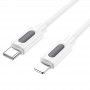 Дата кабель Borofone BX114 Structure Type-C to Lightning 27W (1m)