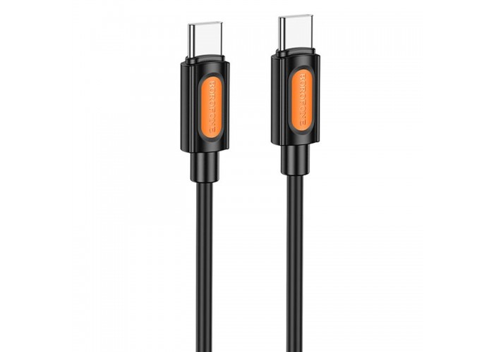 Дата кабель Borofone BX114 Structure Type-C to Type-C 60W (1m)