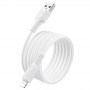 Дата кабель Borofone BX116 Certain USB to Lightning 2.4A (1m)