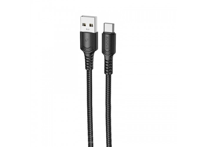 Дата кабель Borofone BX116 Certain USB to Type-C 3A (1m)