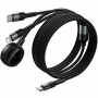Дата кабель Hoco CW64 3in1 Type-C to iWatch/Lightning/Type-C 15W (1.2m)