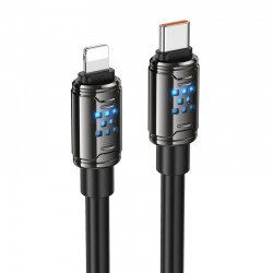 Дата кабель Hoco U143 Joy Type-C to Lightning 27W (1.2m)  Black - 00000085492_1