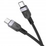 Дата кабель Hoco X109 Energy silicone Type-C to Type-C 60W (2m)