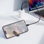 Дата кабель Hoco X126 Experto Type-C to Type-C 60W + Phone Holder & Lanyard (0.35m)