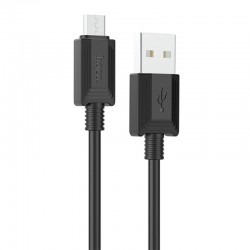 Дата кабель Hoco X73 Ferry USB to MicroUSB 2.4A (1m)  Black - 00000085498_1