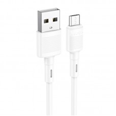 Дата кабель Hoco X83 Victory USB to MicroUSB (1m)  White - 00000066077_2