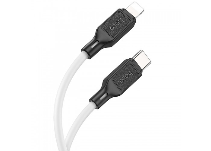 Дата кабель Hoco X90 Cool silicone Type-C to Lightning 20W (1m)