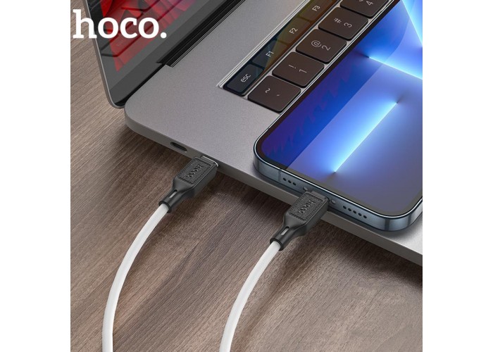 Дата кабель Hoco X90 Cool silicone Type-C to Lightning 20W (1m)