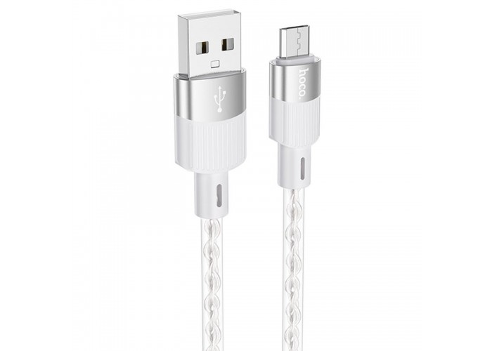Дата кабель Hoco X99 Crystal Junction USB to MicroUSB (1m)
