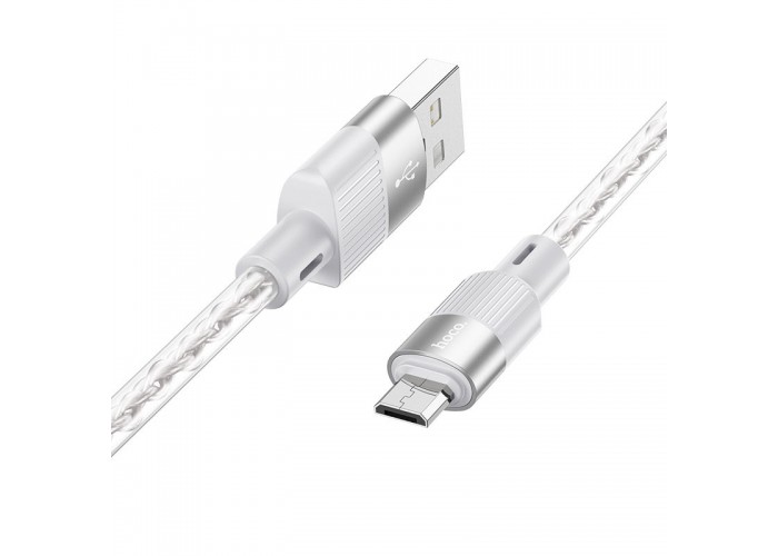 Дата кабель Hoco X99 Crystal Junction USB to MicroUSB (1m)