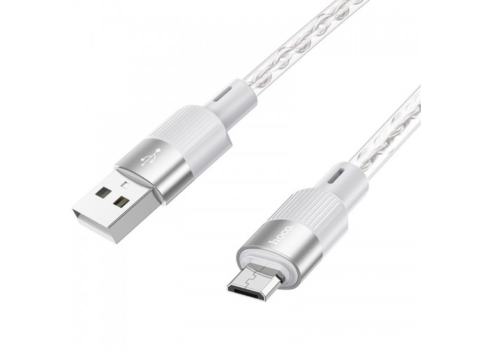 Дата кабель Hoco X99 Crystal Junction USB to MicroUSB (1m)