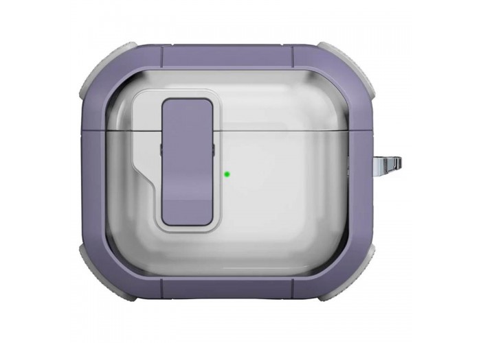 Футляр протиударний Locking Button для навушників Airpods 4