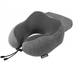 Подушка Hoco HX70 Neck Fitting memory foam  Black - 00000081830_1