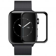 Полімерна плівка 3D (full glue) (тех.пак) для Apple watch 44mm  Чорний - 00000035522_1