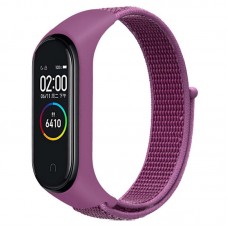 Ремінець Nylon New для Xiaomi Mi Band 3/4/5/6/7  Purple - 00000077678_9