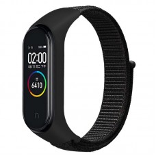 Ремінець Nylon New для Xiaomi Mi Band 3/4/5/6/7  Black - 00000077678_8