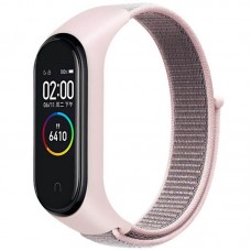 Ремінець Nylon New для Xiaomi Mi Band 3/4/5/6/7  Pink Sand - 00000077678_4