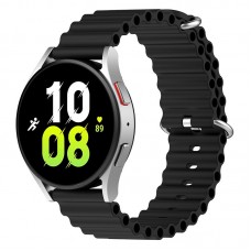 Ремінець Ocean Band для Smart Watch 22mm  Чорний / Black - 00000068669_15