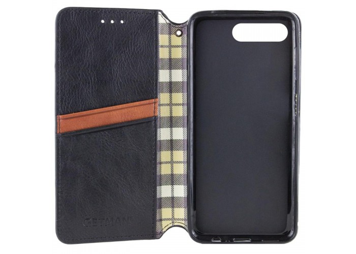 Шкіряний чохол-книжка GETMAN Cubic (PU) для Apple iPhone 7 plus / 8 plus (5.5