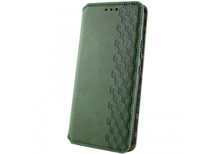 Шкіряний чохол-книжка GETMAN Cubic (PU) для Motorola Moto G17